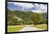 The village of Campi in the Monti Sibilini National Park, Umbria, Italy, Europe-Julian Elliott-Framed Photographic Print