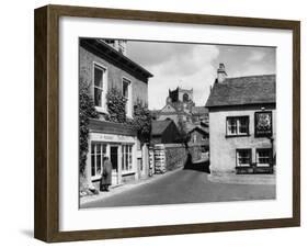 The Village of Cartmel-null-Framed Photographic Print