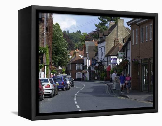 The Village of Cookham, Buckinghamshire-null-Framed Stretched Canvas