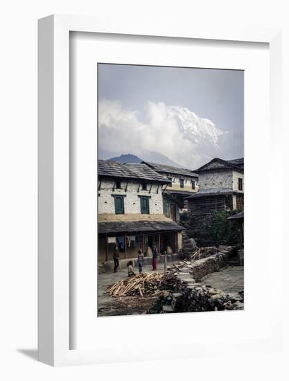 The Village of Ghandruk-Andrew Taylor-Framed Photographic Print