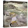 The Village of La Lagonne-Charles Rennie Mackintosh-Stretched Canvas