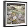 The Village of La Lagonne-Charles Rennie Mackintosh-Framed Giclee Print