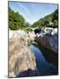 The Village of Lavertezzo on Verzasca River, Canton Tessin, Switzerland, Europe-Angelo Cavalli-Mounted Photographic Print