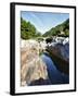 The Village of Lavertezzo on Verzasca River, Canton Tessin, Switzerland, Europe-Angelo Cavalli-Framed Photographic Print