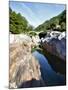 The Village of Lavertezzo on Verzasca River, Canton Tessin, Switzerland, Europe-Angelo Cavalli-Mounted Photographic Print