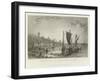 The Village of Leigh, Near Southend, Essex-William Henry Bartlett-Framed Giclee Print