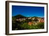 The Village of Loket in Karlovy Vary, Bohemia, Czech Republic, Europe-Laura Grier-Framed Photographic Print