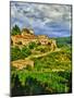 The Village of Montefioralle Overlooks the Tuscan Hills around Greve, Tuscany, Italy-Richard Duval-Mounted Photographic Print
