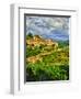 The Village of Montefioralle Overlooks the Tuscan Hills around Greve, Tuscany, Italy-Richard Duval-Framed Photographic Print