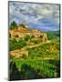 The Village of Montefioralle Overlooks the Tuscan Hills around Greve, Tuscany, Italy-Richard Duval-Mounted Photographic Print