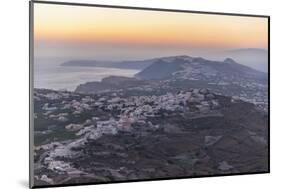 The Village of Pyrgos-Guido Cozzi-Mounted Photographic Print