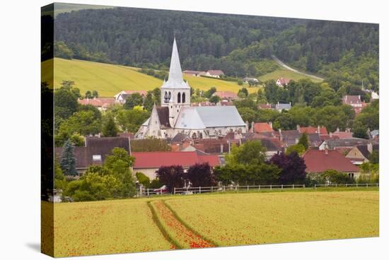 The Village of Ricey Haut in the Champagne Area, France, Europe-Julian Elliott-Stretched Canvas