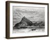 The Village of Rikitea on Mangareva Island-null-Framed Giclee Print