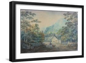 The Village of Rydal, Westmorland-Sawrey Gilpin-Framed Giclee Print