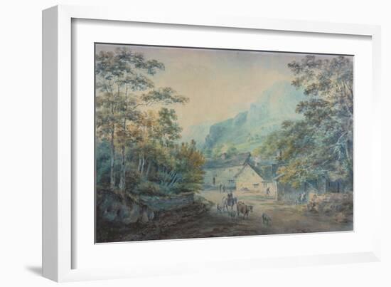 The Village of Rydal, Westmorland-Sawrey Gilpin-Framed Giclee Print