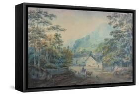 The Village of Rydal, Westmorland-Sawrey Gilpin-Framed Stretched Canvas