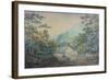 The Village of Rydal, Westmorland-Sawrey Gilpin-Framed Giclee Print