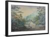 The Village of Rydal, Westmorland-Sawrey Gilpin-Framed Giclee Print