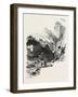 The Village of Splugen, the Italian Lakes, Italy, 19th Century-null-Framed Giclee Print