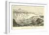 The Village of Urcos and the Mohina Lagune-Édouard Riou-Framed Giclee Print