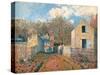 The Village of Voisins (Yvelines)-Alfred Sisley-Stretched Canvas