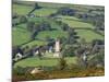 The Village of Widecombe in the Moor, Dartmoor National Park, Devon, England, United Kingdom, Europ-James Emmerson-Mounted Photographic Print