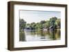 The Village on the Water. Tonle Sap Lake. Cambodia-dmitry kushch-Framed Photographic Print