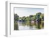 The Village on the Water. Tonle Sap Lake. Cambodia-dmitry kushch-Framed Photographic Print