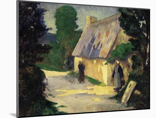 The Village Path, 1890-Eugène Boudin-Mounted Giclee Print