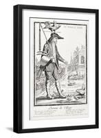 The Village Peasant, Born to Suffer, circa 1780-Nicolas Guerard-Framed Giclee Print