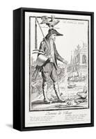 The Village Peasant, Born to Suffer, circa 1780-Nicolas Guerard-Framed Stretched Canvas