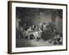 The Village Politicians, Engraved by Abraham Raimbach (1784-1868), 1814 (Engraving)-Sir David Wilkie-Framed Giclee Print