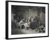 The Village Politicians, Engraved by Abraham Raimbach (1784-1868), 1814 (Engraving)-Sir David Wilkie-Framed Giclee Print