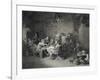 The Village Politicians, Engraved by Abraham Raimbach (1784-1868), 1814 (Engraving)-Sir David Wilkie-Framed Giclee Print