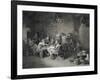 The Village Politicians, Engraved by Abraham Raimbach (1784-1868), 1814 (Engraving)-Sir David Wilkie-Framed Giclee Print