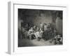 The Village Politicians, Engraved by Abraham Raimbach (1784-1868), 1814 (Engraving)-Sir David Wilkie-Framed Giclee Print