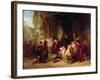 The Village Post Office-Frederick Goodall-Framed Giclee Print