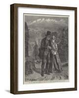 The Village Postman, 'Nothing, I'm Afraid, This Morning, Miss'-William Hemsley-Framed Giclee Print