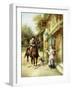 The Village Postman-Heywood Hardy-Framed Giclee Print