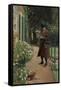 The Village Postman-Walter Dendy Sadler-Framed Stretched Canvas