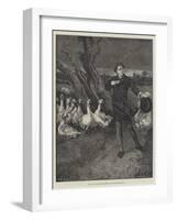 The Village Roscius Rehearsing for Private Theatricals-William Weekes-Framed Giclee Print