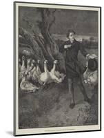 The Village Roscius Rehearsing for Private Theatricals-William Weekes-Mounted Giclee Print