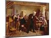 The Village School, 1857-William Henry Knight-Mounted Giclee Print