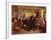 The Village School, 1857-William Henry Knight-Framed Giclee Print