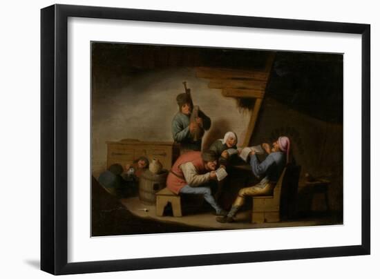 The Village Singers-Adriaen Jansz van Ostade-Framed Giclee Print