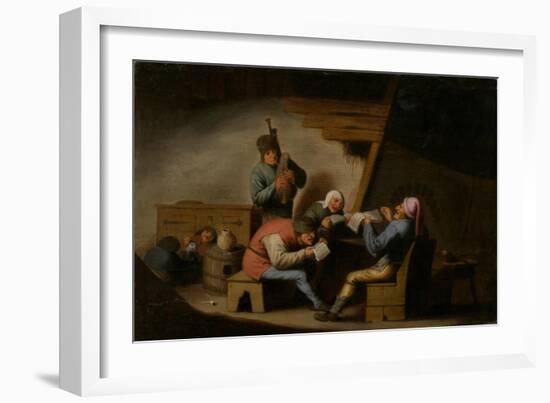The Village Singers-Adriaen Jansz van Ostade-Framed Giclee Print