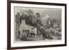 The Village Smithy, Exhibition of the Society of Painters in Water-Colours-George Haydock Dodgson-Framed Giclee Print