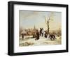 The Village Snowman-Wilhelm Alexander Meyerheim-Framed Giclee Print