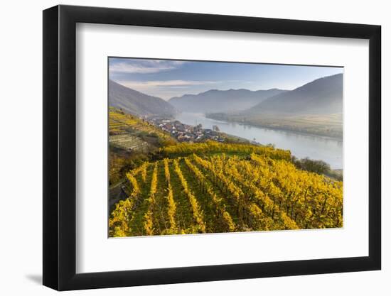 The Village Spitz in the Wachau. Austria-Martin Zwick-Framed Photographic Print