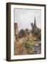 The Village Street, Eynsford, Kent-John W.b. Knight-Framed Giclee Print